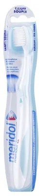 Produktbild von Meridol Zahnbürste sanft mit ergonomisch geformter Griff 2er Pack