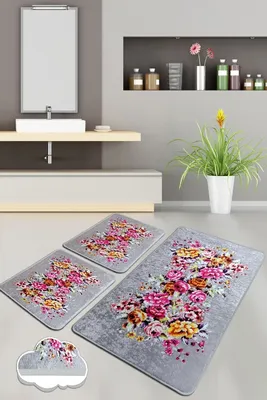 Produktbild von Mijolnir, Soıl- CHL4523, Bunt, Badematten, 700 gr/m², 100% Samtstoff