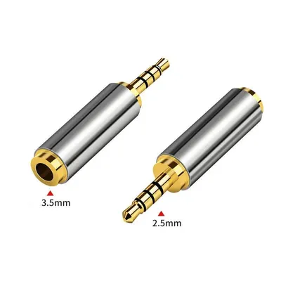 Obrázok produktu pre Klinkový adaptér 2,5 mm (mini jack) – prepojenie na 3,5 mm jack