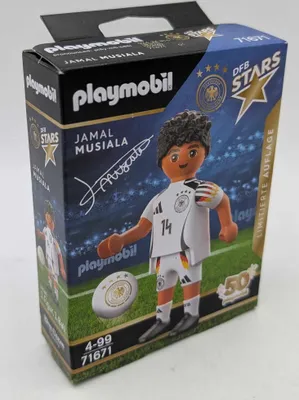 Produktbild von PLAYMOBIL 71671 DFB Stars Jamal Musiala Fußball Nationalmannschaft