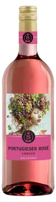 Produktbild von Sittmann Portugieser Rosé Deutschland QbA lieblich Flasche 1000ml