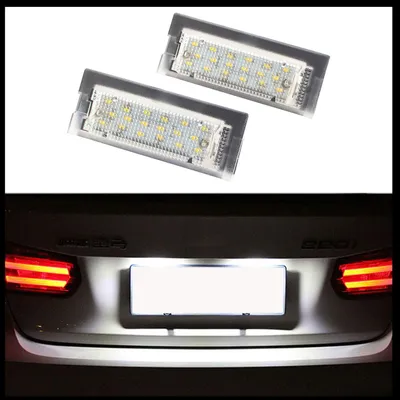 Obrázek produktu pro LED osvětlení státních poznávacích značek, 2 kusy, 18 SMD diod, pro modely BMW 5 (E39) Touring/Kombi, rok výroby 1996-2004