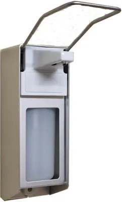 Produktbild von Desinfektionsspender 1000 ml Euronorm - LH - Frontblende und Leerflasche