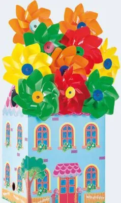 Produktbild von Spielzeug Windrad sort. 83251 43cm
