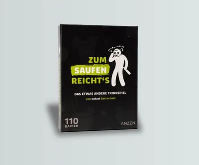 Immagine prodotto di ANZEN 4270002577374 ANZEN - ZUM SAUFEN REICHTS - Trinkspiel