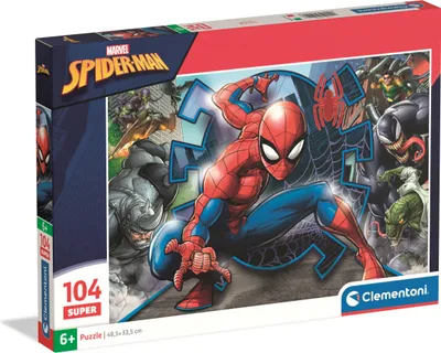 Immagine prodotto di Puzzle CLE 104 SuperKolor SpiderMan 25044