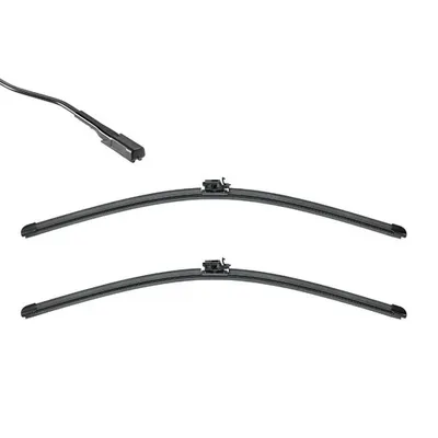 Produktbild von VALEO VF920 Silencio Wischer - Leistungsstarkes und einfach zu montierendes Flachblatt Set, 550mm Länge, hervorragende Sichtbarkeit, erhöhte Haltbarkeit - Vorne