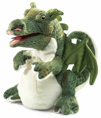 Produktbild von Folkmanis Baby Dragon, Handpuppe, Tier, 1 Stück(e)