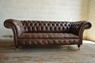 Produktbild von Chesterfield Sofa 3 SITZER Polster Designer Couchen Sofas Garnitur Neu 2016-058