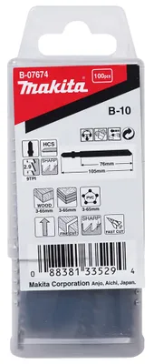 Produktbild von Makita Stichsägeblatt B-10, 100 Stk.