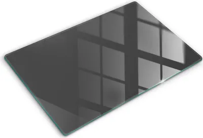 Produktbild von Abdeckung Glas - Küchenabdeckung - 80x52 cm - Abdeckplatte -Graue Farbe
