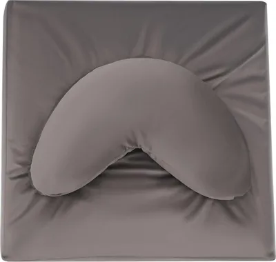 Immagine prodotto di Set di cuscini da meditazione, forme a cuore e quadrate, materiali resistenti, grigio
