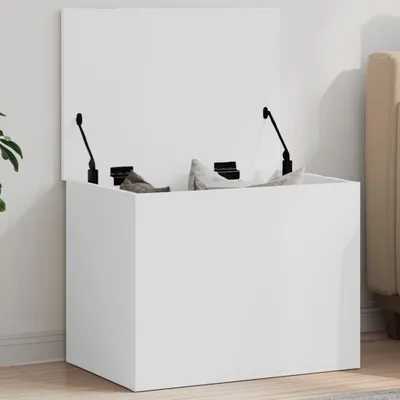 Produktbild von vidaXL Truhe Weiß 60x42x46 cm Holzwerkstoff