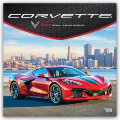 Obrázok produktu pre Corvette – Kalendár Chevrolet Corvette 2027 (na 16 mesiacov)
