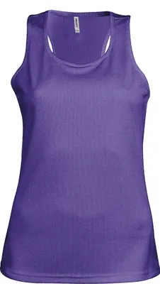 Image de Kariban Proact Débardeur / Haut de sport sans manches pour femmes RW2720 (Large) (Violet)