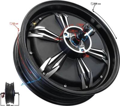 Immagine prodotto di Motore elettrico per lo scooter E-Max ONE