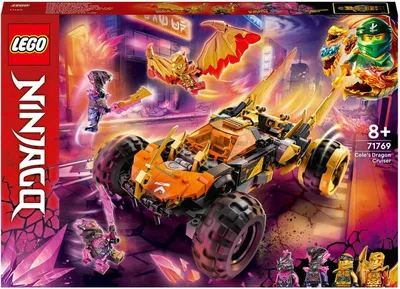 Produktbild von LEGO Ninjago 71769 Smoczy krążownik Cole’a CRYSTAL
