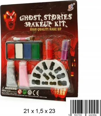 Zdjęcie produktu dla Halloween Zestaw Do Charakteryzacji Wampir Diabeł