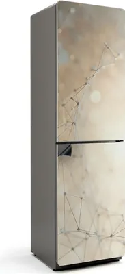 Obrázek produktu pro Magnetický kryt na lednici - Magnetická fólie magnetická kuchyňská - Magnetická dekorace na lednici - Samolepicí magnetická tabule - Magnetická fólie na dveře lednice - 60x205 cm