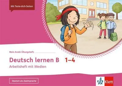 Immagine prodotto di Mein Anoki-Übungsheft. Deutsch lernen B. Arbeitsheft mit Medien Klasse 1-4