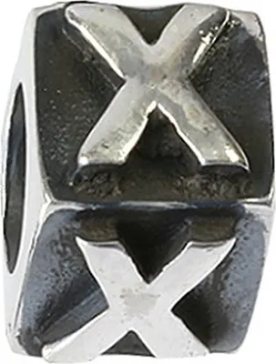 Produktbild von Carlo Biagi Bead Buchstabe X Silber European Beads D2BLPX