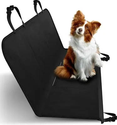 Produktbild von Famanu Hundematte Schutzmat für die Rückbank - wasserabweisend, schwarz