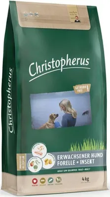 Obrázok produktu pre Christopherus Getreidefrei Forelle & Insekt - 4 kg