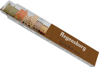 Produktbild von streetline Regensburg Goliathstrasse Meterstab aus Holz