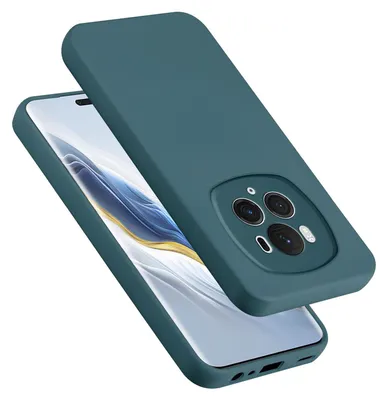 A teal phone case is shown on a smartphone.