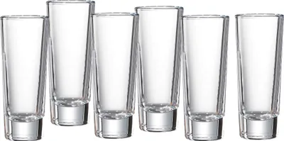 Produktbild von Ritzenhoff & Breker Stamper Skol 6er Set, Schnapsglas, Becher, Glas, Klar, 65 ml, 811667
