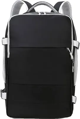 Produktbild von Reiserucksack, wasserdicht, mehrere Fächer, Schwarz Nr.2