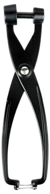 Image de Dénoyauteur pour cerises et olives - Dénoyeur - Aluminium - 19 cm - Noir