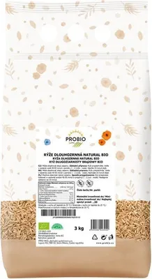 Obrázek produktu pro GASTRO - Rýže dlouhozrnná natural3 kg PROBIO