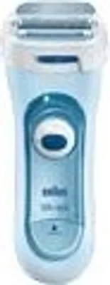 Produktbild von Braun Silk-épil 81653271, Folienschaber, 3 Kopf/Köpfe, Blau, 1 scheerblad, Kabellos, AA