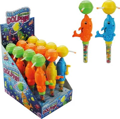 Produktbild von Display Komplett Seaworld Dolphin 12x Jelly Beans mit Licht und Sound