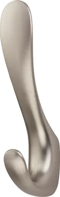 Produktbild von SOTECH Garderobenhaken NANO Höhe 120 mm x Breite 22 mm Edelstahloptik aus Zinkdruckguss