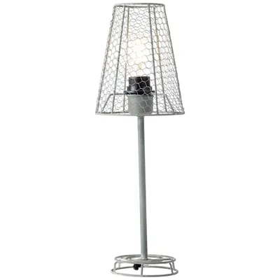 Productafbeelding van Brilliant tafellamp Anger, beton, grijs, max. 40W, E27, zonder lamp, met schakelaar