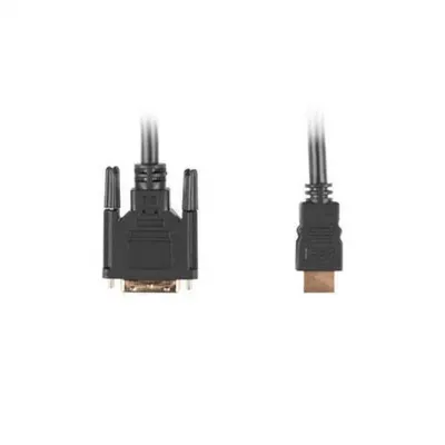 Produktbild von HDMI auf DVI Verbindungskabel Lanberg Stecker/Stecker Schwarz
