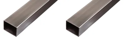 Produktbild von Alberts 2 x Rechteckrohr, Stahl roh, 40 x 30 x 1,5 mm, Länge 2 m