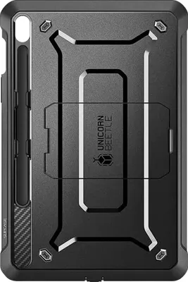 Produktbild von Supcase, Samsung Tab S9 FE / S10 FE stoßfeste Rundumhülle mit Ständer, Schwarz