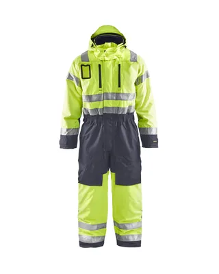 Produktbild von Blakläder® High Vis Winteroverall High Vis Gelb/Mittelgrau 6763 1977, Farbe:gelb/schwarz, Größe:D96 (D24)