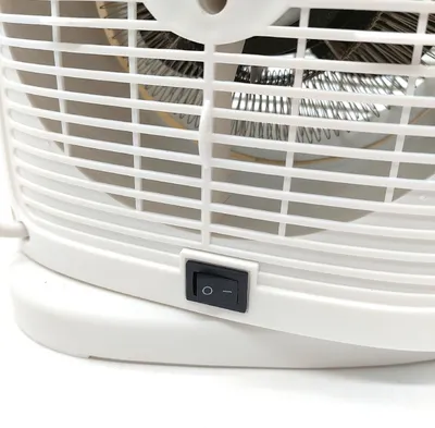 Immagine prodotto di Termoventilatore Clatronic® con funzione ventilatore, stufa elettrica con termostato a regolazione continua e 2 livelli di riscaldamento, radiatore oscillante, stufa per bagno, cucina, garage - HL 3800