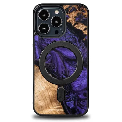 Produktbild von Bewood Unique Case für iPhone 13 Pro - Violett mit MagSafe