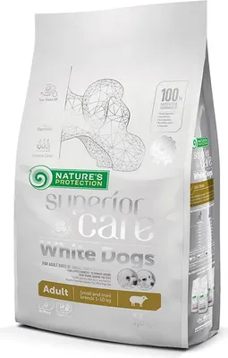 Produktbild von Nature's P Sc White Dog Adult Small Breed Lamb 1,5 Kg