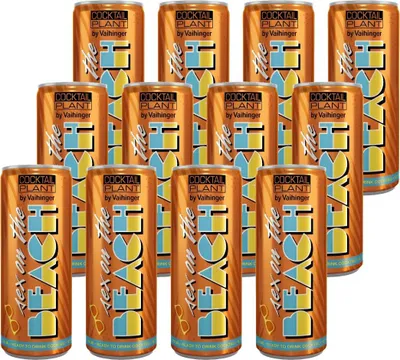 Produktbild von Cocktail Plant Sex on the Beach – 12er-Set Ready-to-Drink Cocktail 12 x 0,25L Dosen (10,1% Vol.)- [Enthält Sulfite]