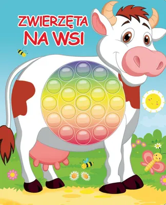 Produktbild von Książeczka Sensoryczna Zwierzęta na Wsi z Elementami Dotykowymi