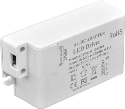 Obrázok produktu pre LED ovládač, LED transformátor, výkonový transformátor, LED ovládač, príslušenstvo pre osvetlenie, kúpeľňové príslušenstvo