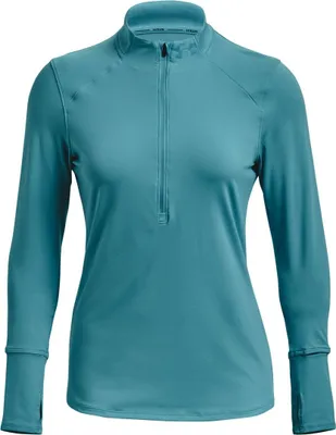 Produktbild von Under Armour Qualifier Run 2.0 Halbreißverschluss-langarm-t-shirt Blau M Frau Blau M