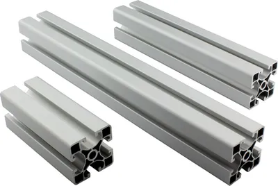 Produktbild von ALU Profil Aluprofil 40x40mm light Nut 8 Aluminium Systemprofil Typ I 2000mm