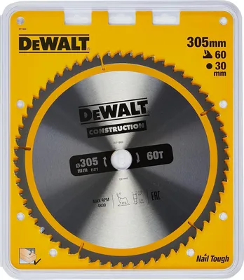 Produktbild von DeWalt Kreissägeblatt stat. 305/30 mm 60WZ